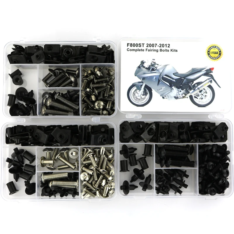 Подходит для BMW F800ST 2007 2008 2009 2010 2011 2012 полный обтекатель покрытие Болты комплект