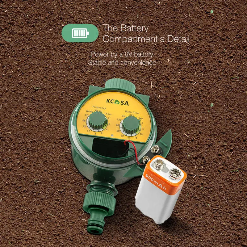 Automatic Garden Watering Timer  Electronic Water T imer Home Garden Irrigation Timer Controller System irrigator