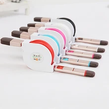 Car Chargers Auto Retractable combination Data cable Apple Atradius Universal USB charger Automobiles Electronics Accessorie