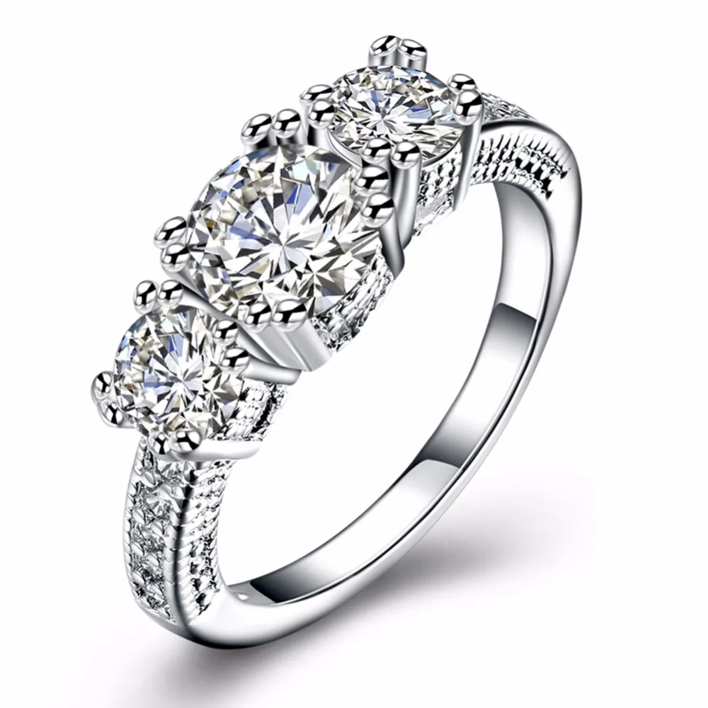 Buy Luxurious Wedding Rings For Women AAA Cubic