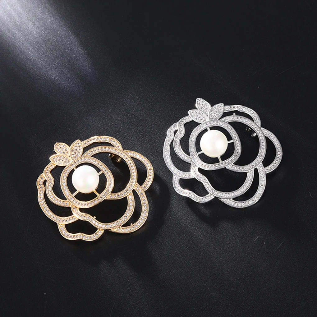 Для женщин стильные с украшением в виде цветов и Стиль брошь девушк ...
