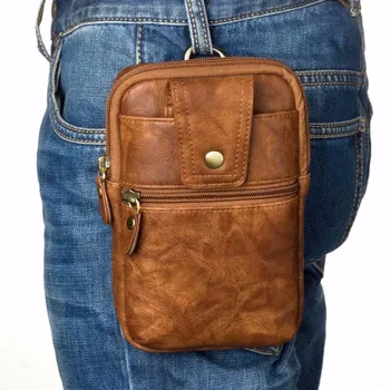 

Waistband Hook Loop Belt Clip Leather Phone Case Dual Pouch For Sony Xperia XZ3/XA2 Plus/XZ2 Premium/XZ2 Compact/XA2 Ultra/L2