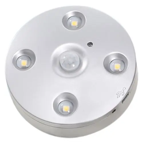 led night light motion sensor wireless usb rechargeable