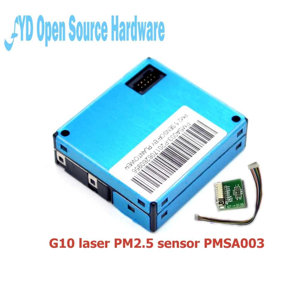 

PLANTOWER PMSA003 Laser PM2.5 DUST SENSOR A003 High-precision laser dust concentration sensor digital dust particles A003 +cable