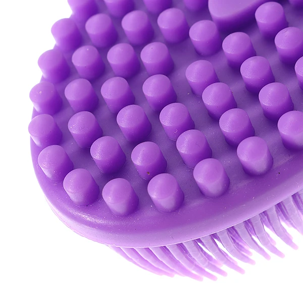 Multi-Use Soft Silicone Massage Cleaning Brush Baby Shower Bath Shampoo Relaxation Scalp Comb