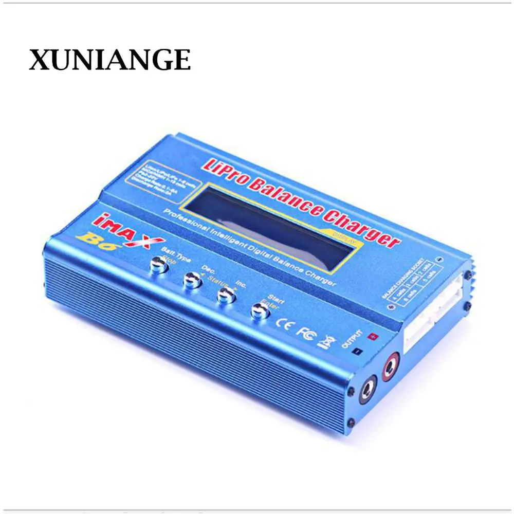 

XUNIANG RC charger IMAX B6 80W high power Multifunction intelligent balance charger XT60 T head