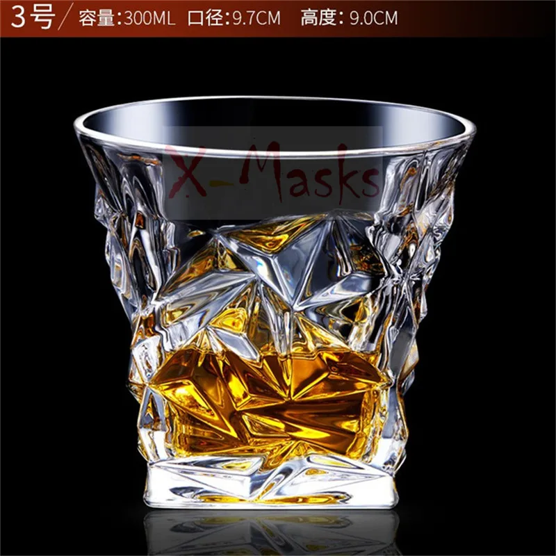 3 Винный хрустальный стакан для виски кружка стаканы tazas garrafa VBOOT vidrio bardak verre copas vino copas cristal szklanki водка bicchieri - Цвет: 3