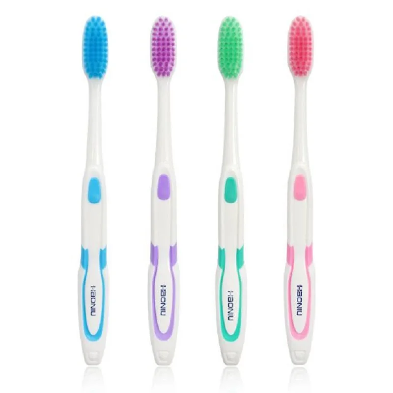 

1PC Toothbrush Oral Care Antibacterial Soft-bristle For Adults Brush