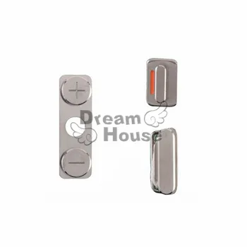 

2set 3in1 Side Key set Lock Volume Key Button+Power Key Switch On/Off Button + Mute Switch Button For iPhone 4G 4S