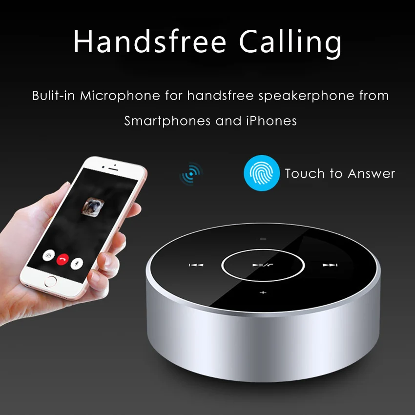 Aimitek A6 Portable Wireless Wired Bluetooth Speaker-20