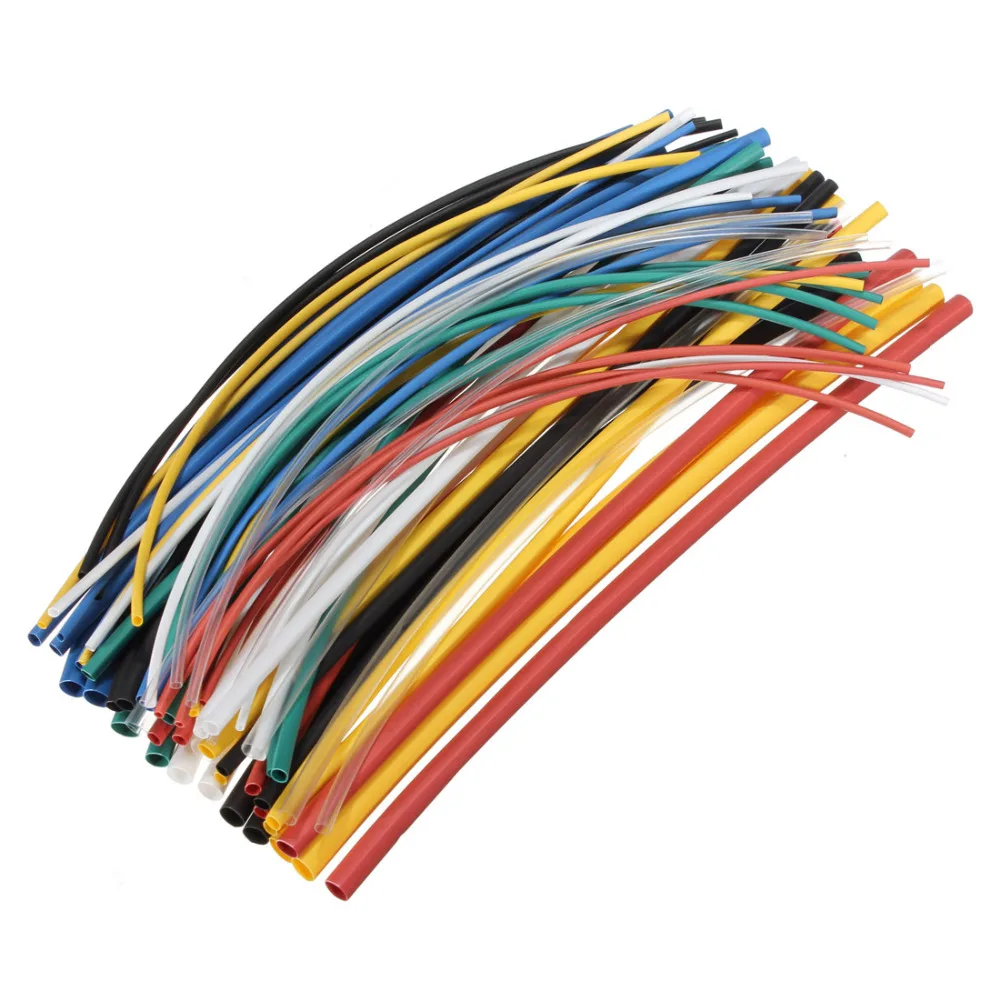 

New high-quality 70 flame retardant durable 7 color mixed color ratio 2: 1 polyolefin heat shrinkable tube heat shrink tubing