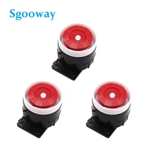 Sgooway 3 шт. проводная сирена Сигнализация Аксессуары проводная сирена