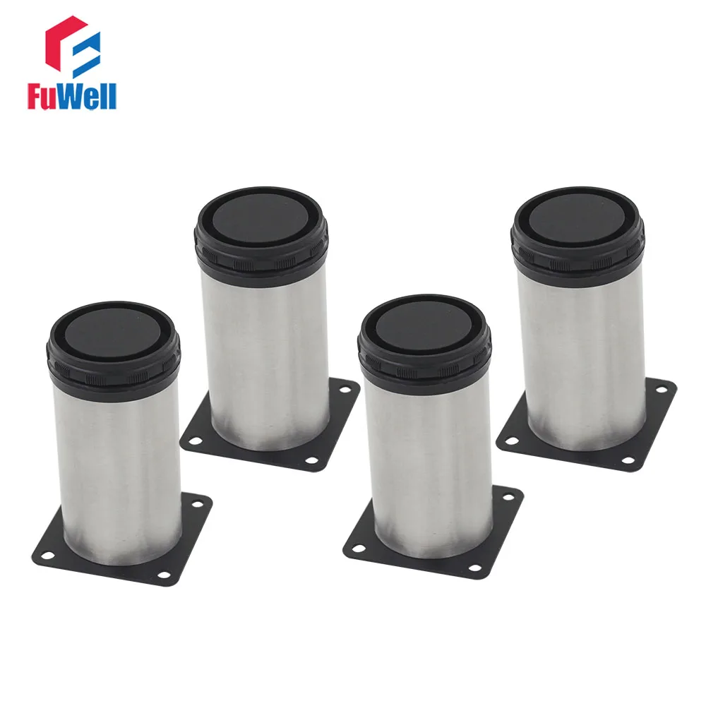 Buy 4pcs 100mm Height Adjustable Furniture