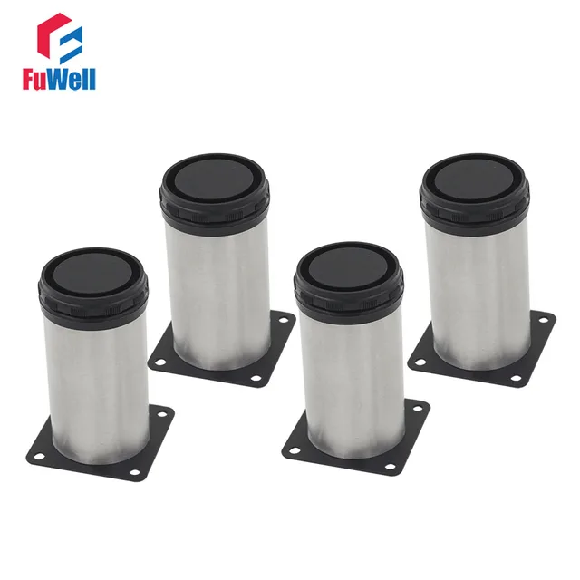 Stainless Steel Cabinet Legs Adjule Zef Jam Cabinet Levelers Feet Nice Houzz
