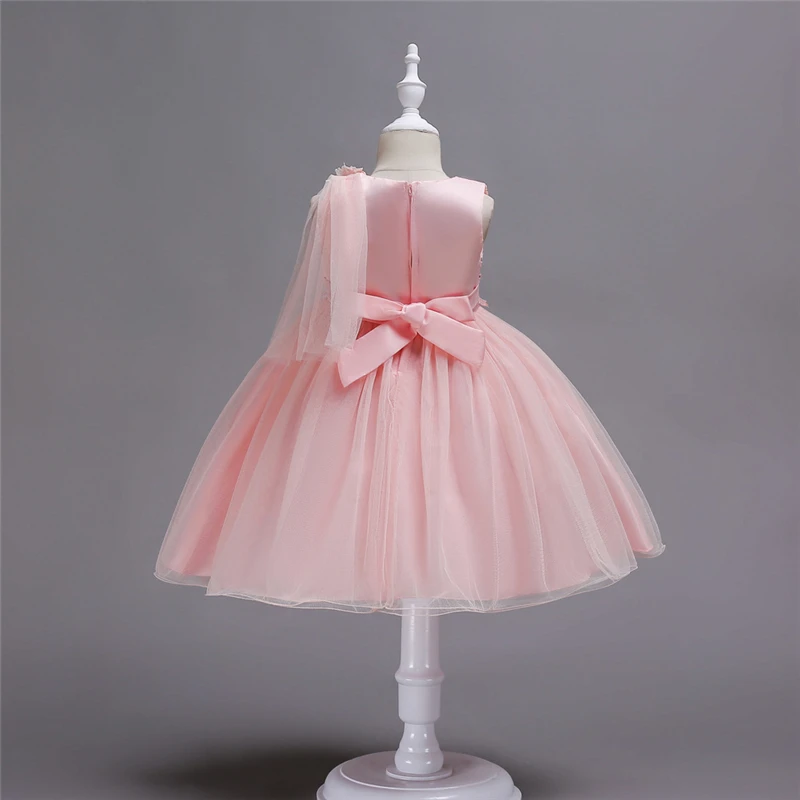 2018-Lace-Girls-Elegant-Evening-Dress-Kids-Bridemaid-Wedding-Party-Tutu-Dress-Girls-Pageant-Vestido-Menina-Toddler-Costume (2)