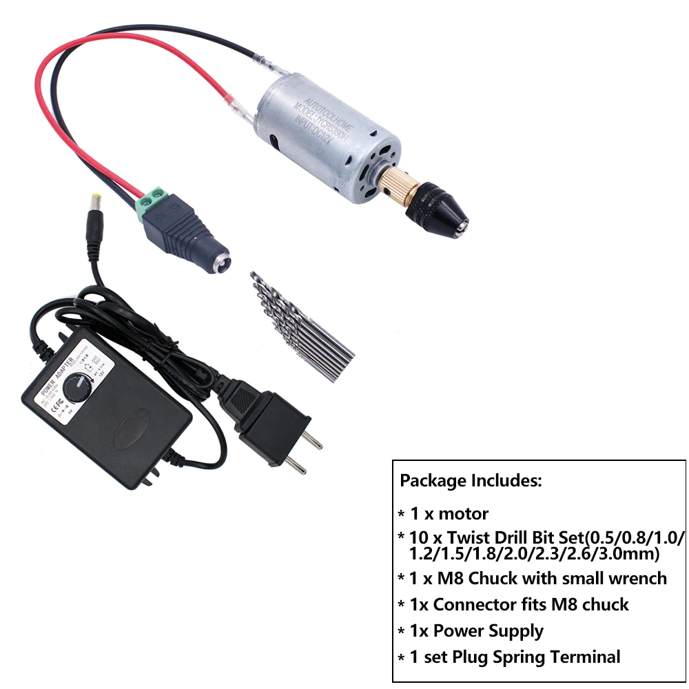 Mini USB Electric Drill Pen - Portable 5V 18W Micro Drill For DIY Projects
