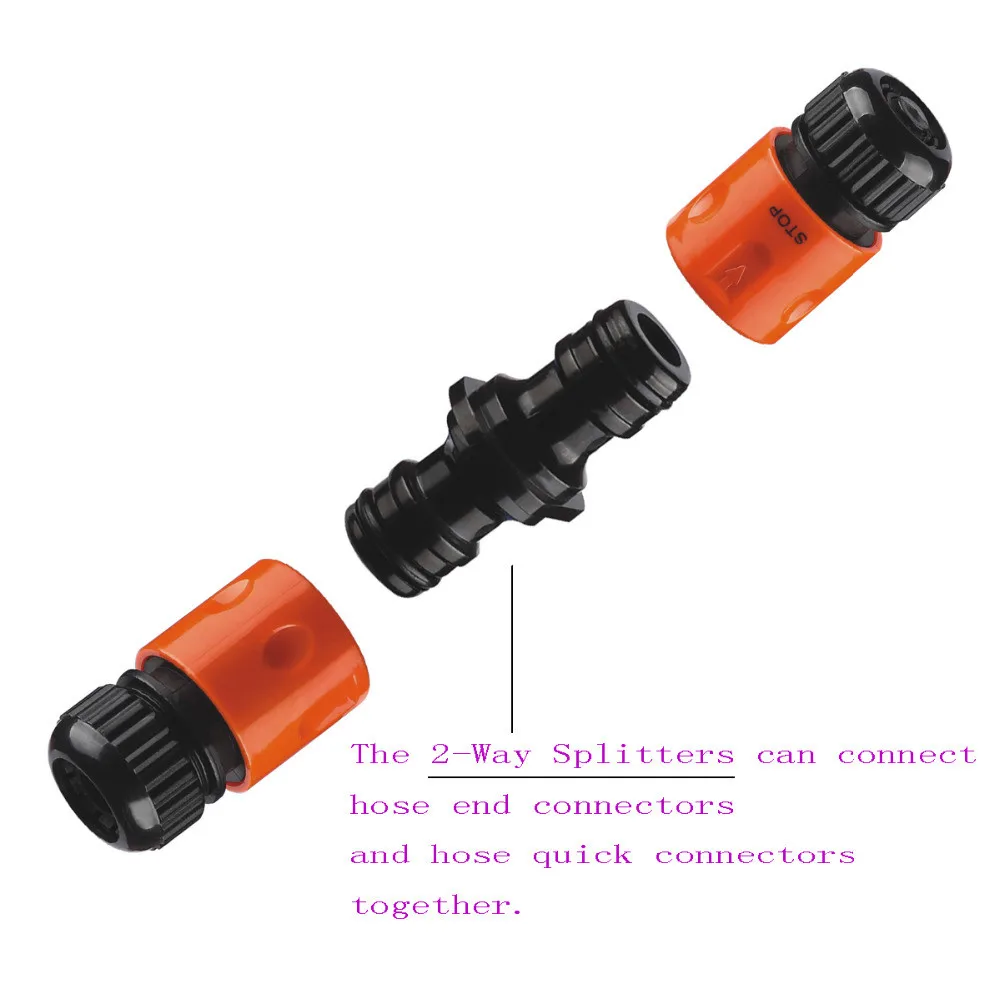 Garden-2-Way-Connector-for-1-2-3-4-Hose-Quick-Connector-Two-Way-Hose-Splitter