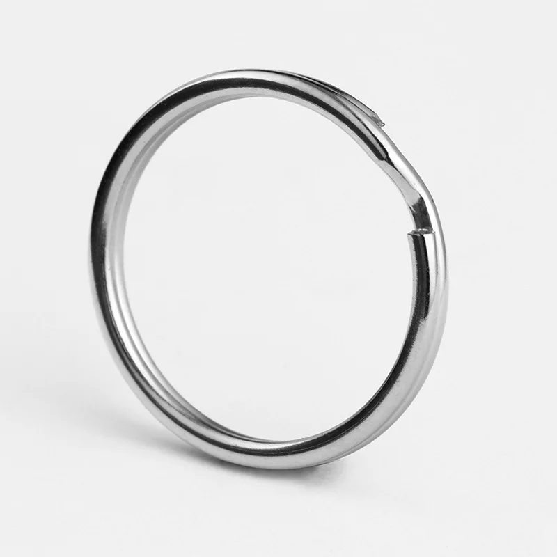 Keyring Split Rings Nickel Plated Steel 20mm Key 50pcs Llaveros Para Llaves For DIY Accessories | Украшения и аксессуары