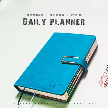 

LANCOME 2019 Schedule Notebook 365 Days Notebook Calendar Notebook Buckle Notebook Timeline Work Time Management 1PCS