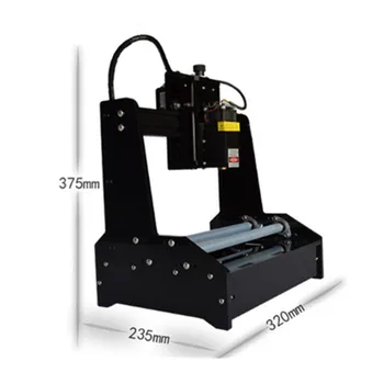 

Mini Desktop Laser Engraving Machine Cylinder Carving DIY Full AUTO Engraver Cans Stainless Steel