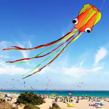 

3D 4M Octopus Kite Single Line Professional Stunt Quality Software Power Kite DIY Kite Outdoor Kids Toy Gifts Easy To Fly #20