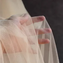 Кружева 1 5 ярдов перспективная кружевная однотонная белая розовая сетчатая ткань для свадебного платья вечерние платья ткани мягкая прозрачная эластичная сетка