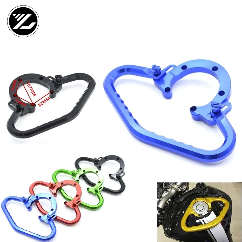

Motorcycle parts fuel tank armrest passenger safety handle fixed armrest for suzuki GSXR600 750 1000 GSXR1300 650S SV650 B-KING