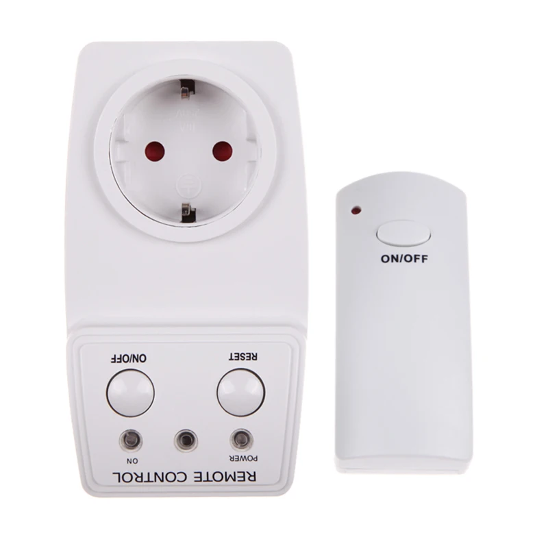 

Remote Control Outlet Socket Home Appliance Lamp Switch AC Power Remote Telecontrol Outlet Wireless Switch Socket EU/US Plug