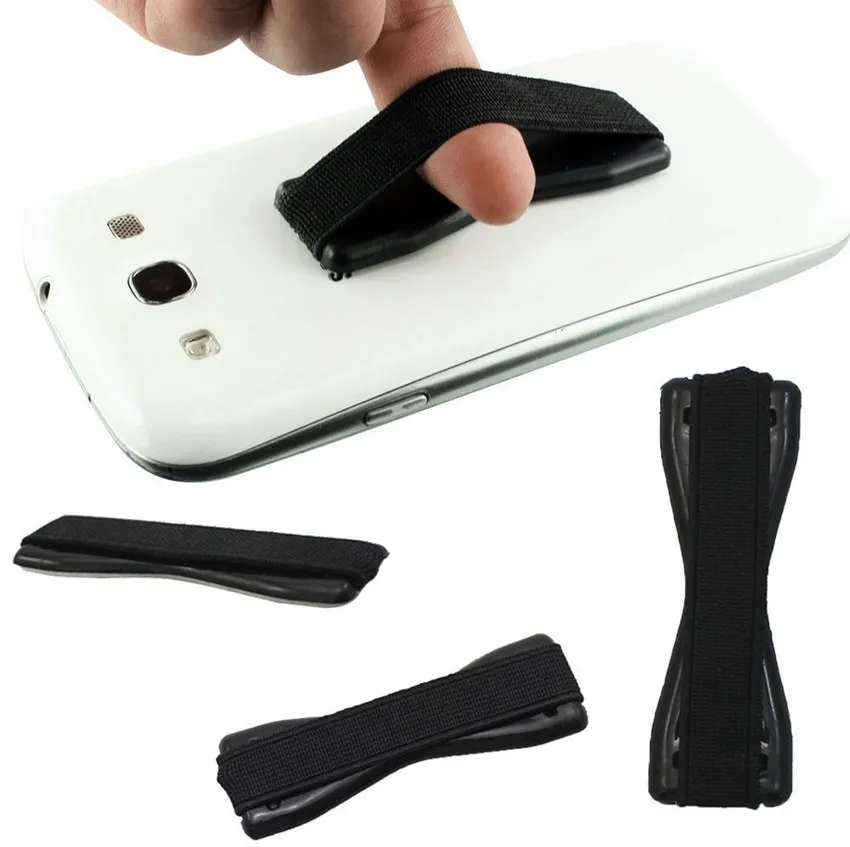 

Finger Holder Cell Phone Rubber Grip One Handed Anti Tablet Phone Holder Secure