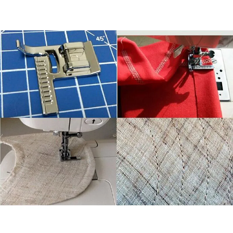 Направляющая швейная машина аксессуары для пошива инструменты 1 шт. швейная защелкивающаяся ножка с крестиком