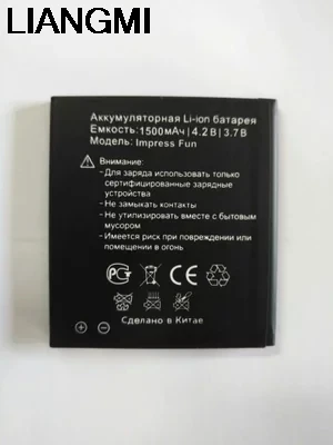 

High Quality New Original impress Fun Phone Battery for Vertex Impress Fun Mobile Phone with phone stander for gift