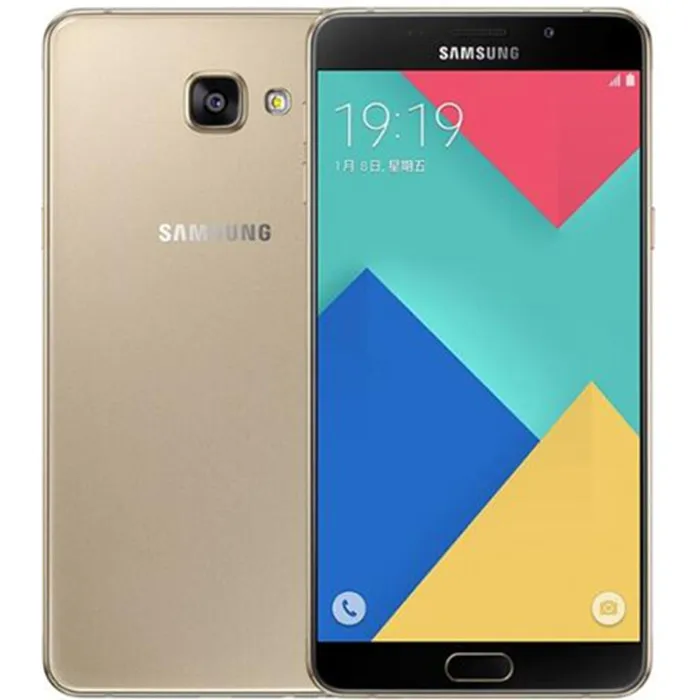 Разблокированный мобильный телефон samsung Galaxy A9 A9000 с двумя sim-картами и восьмиядерным процессором LTE 6,0 ''13MP rom 32G 1080P Восстановленный мобильный телефон