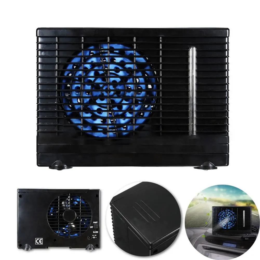 

12V Portable Car Fan Air Cooler Fluoride-Free High-low Speed Adjustable Multiple-use Cooling Fan