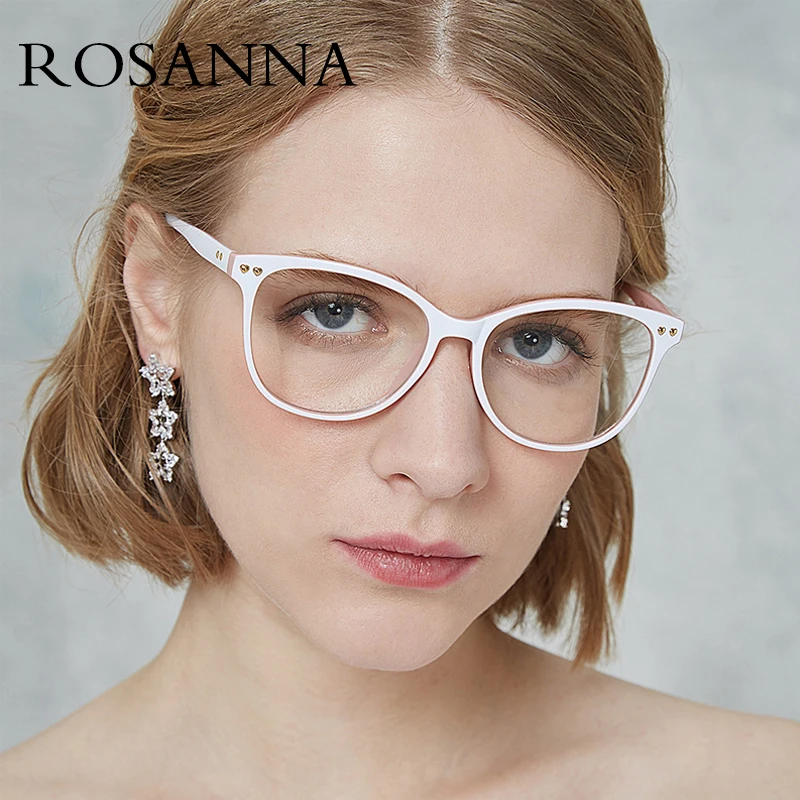 Женская оправа для очков в стиле кошачьи глаза ROSANNA брендовая дизайнерская с