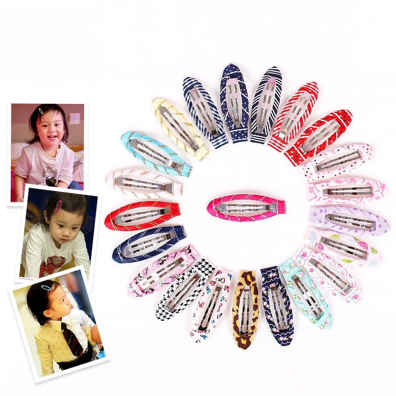 10pcs/lot Fashion New Girls Basic BB Hairpins Cartoon Flower Safe Hair