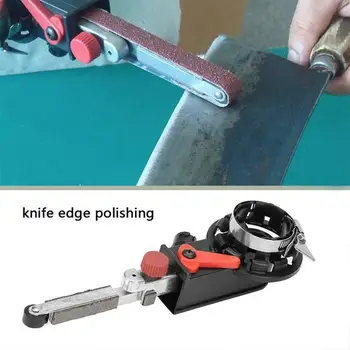 

Guye Angle Grinder Belt Machine Metal Grinding Machine Furniture Polishing Armrest Polishing Machine