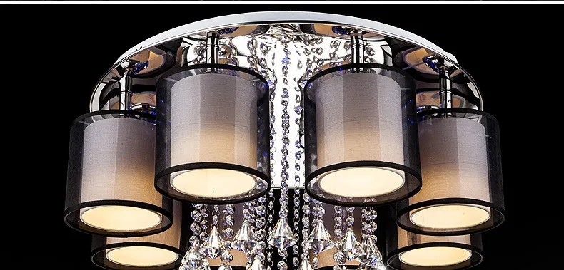 Накладные современные светодиодные потолочные лампы для гостиной, светильник, внутренний светильник, декоративный абажур