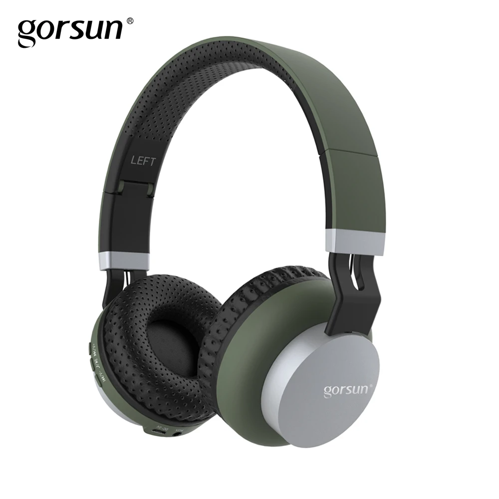 Bluetooth беспроводные наушники Gorsun E89 на ухо Легкие стерео спортивные складные наушники Встроенный микрофон для Iphone Xiaomi