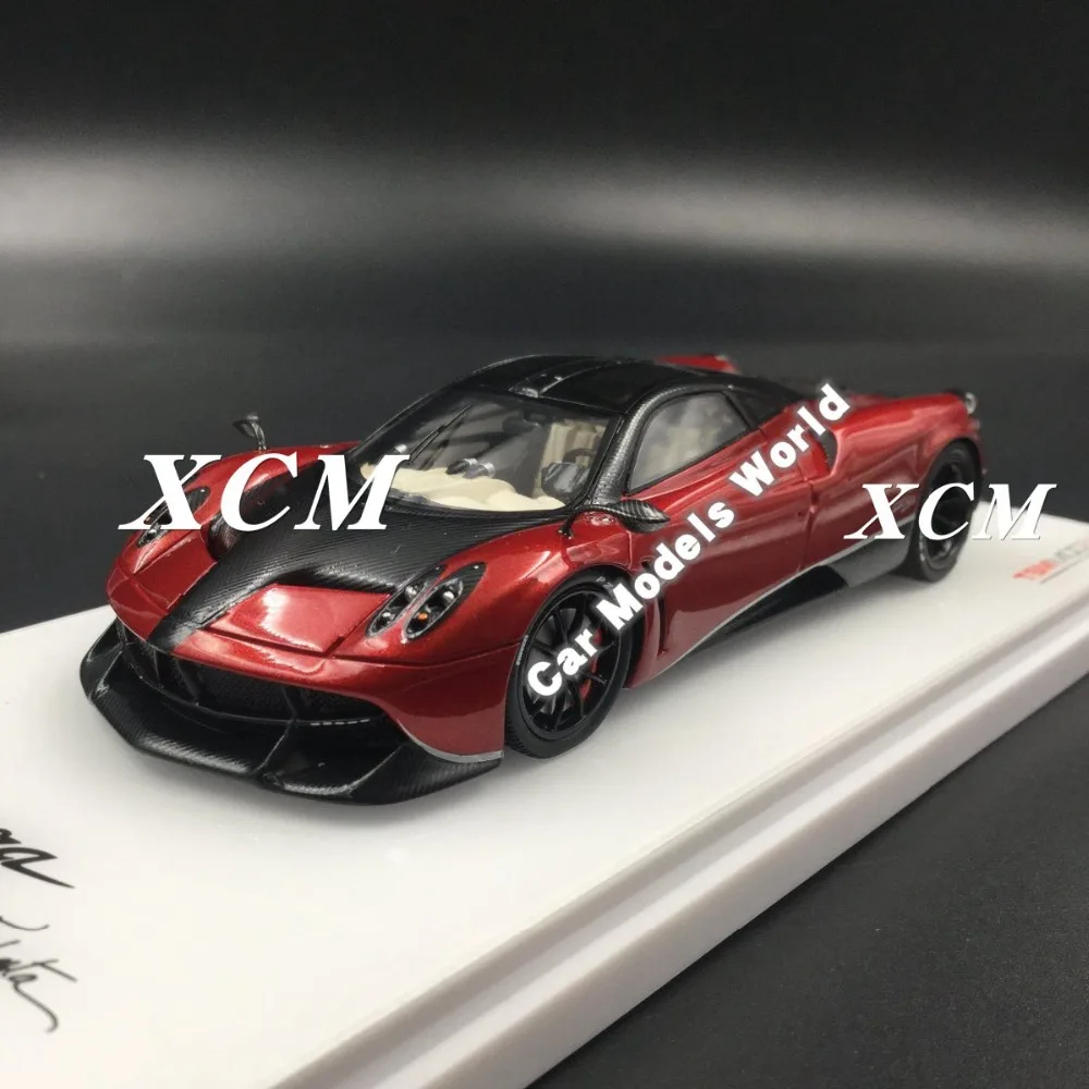 Полимерная модель автомобиля для TSM модель Huayra Pacchetto темпеста 1:43(красный)+ маленький подарок