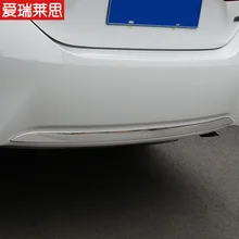 Heckklappe trim Für Toyota Corolla ALTIS E170 2014 2015 2016 2017 ABS chrom auto teile für toyota corolla 2015 zubehör YCSUNZ
