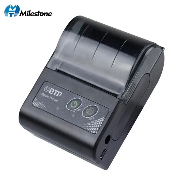معلما 58 مللي متر بلوتوث صغير طابعة الحرارية المحمولة اللاسلكية استلام تذكرة بيل الروبوت IOS جيب طابعة صغيرة MHT-P10