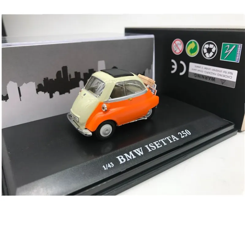 1:43 BMz ISETTA модель автомобиля металлическая модель автомобиля детская игрушка подарок на день рождения - Цвет: 15