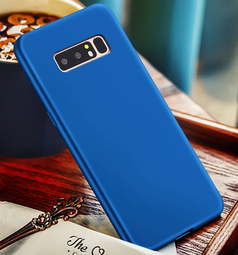 Сверхтонкий силиконовый чехол X-Level для samsung Galaxy Note 8 Guardian, матовый чехол из ТПУ X Level, защитный чехол Note8