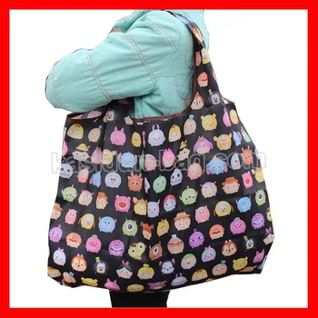 

(1 pcs/lot) size 50x42cm Large nylon shopping bag foldable