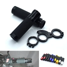 Универсальный 7/8 ''22 мм мотоциклетная противоскользящая ручка с ЧПУ для Honda VFR750 VFR800 VTR1000 CBF1000 VF750