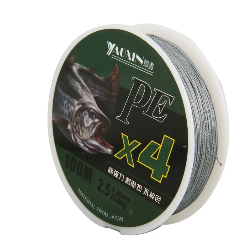 

100M PE Braided Fishing Stands Line 4 for Wire All 10-80LB Multifilament Carp For