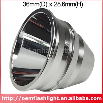 

36mm(D) x 28.6mm(H) SMO Aluminum Reflector (1 pc)