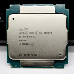 E5 2683 V3 процессор 2683V3 Xeon E5-2683v3 Процессор 2,00 ГГц 14-Core DDR4-2133 FCLGA2011-3 TPD 120 Вт Xeon e5 v3 гарантия 1 год