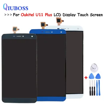 

For Oukitel U11 Plus LCD Display And Touch Screen Assembly Repair Parts For Oukitel U11 Plus Mobile Phone for U11+ lcd+Tools