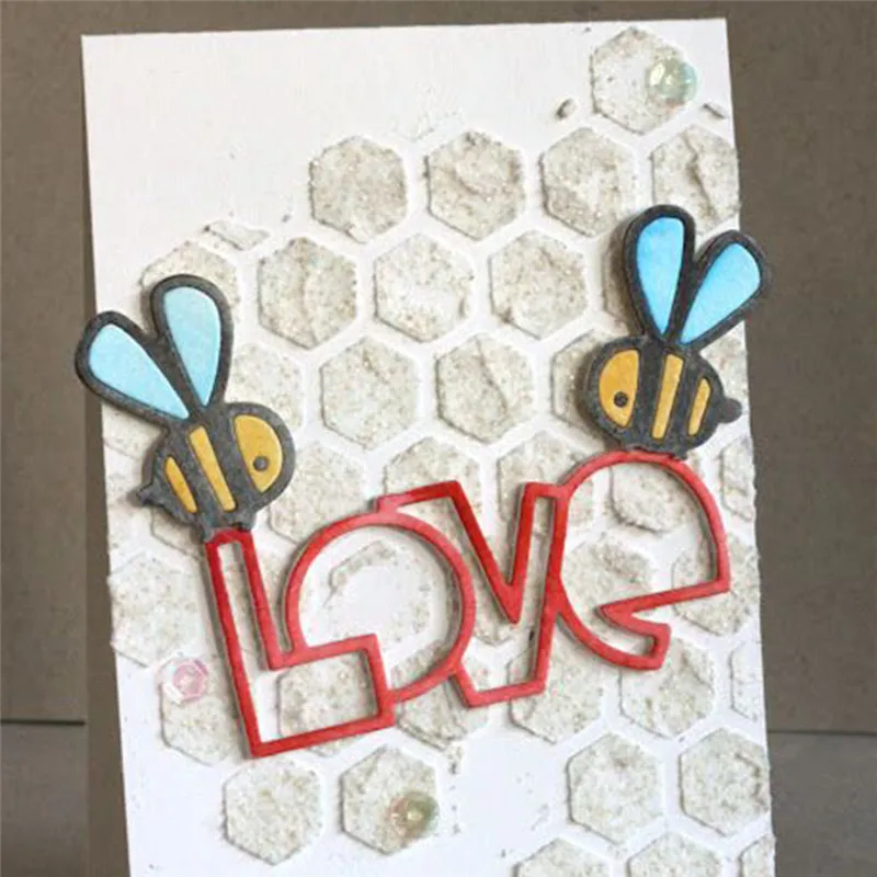 

GJCrafts Word Booed Dies Letter Metal Cutting Dies New Arrival for Scrapbooking Decorative Stencil Crafts Paper Cards Making